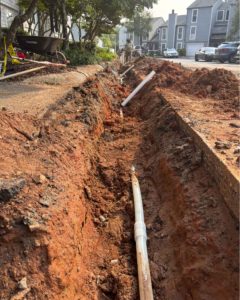 Pex Pipe Installed