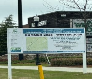 Peachtree Blvd Water Main Project Atlanta2